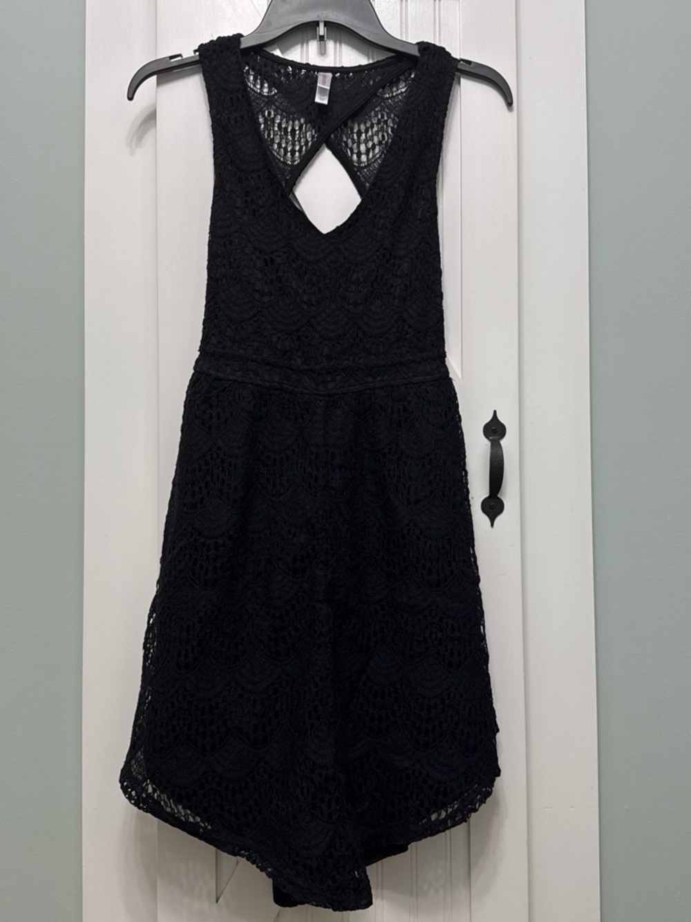 Xhilaration Black Lace Women’s Mini Dress